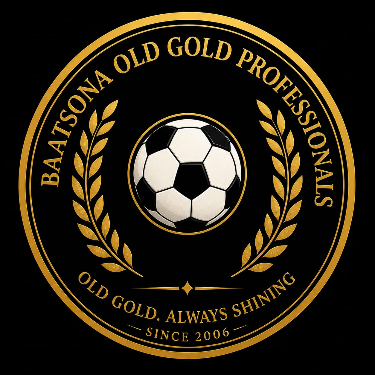 Baatsona Old Gold Professionals crest