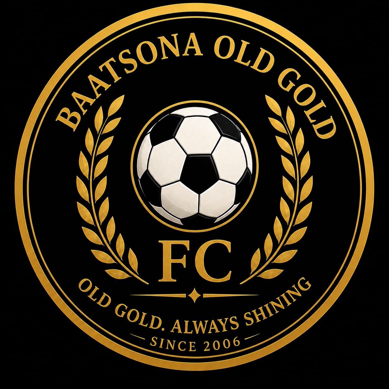 BAATSONA OLD GOLD FC crest
